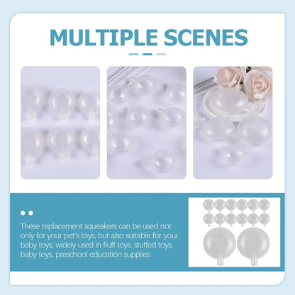 100 Pcs Replacement Squeakers Dog Toy Baby Plush Toys Squeakers Accessories